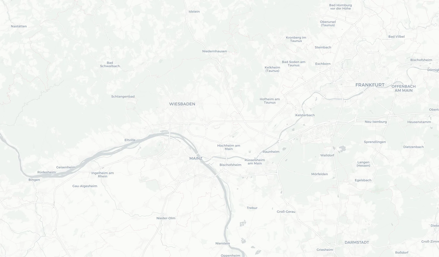 Fahrtroute von Gau-Algesheim nach Frankfurt