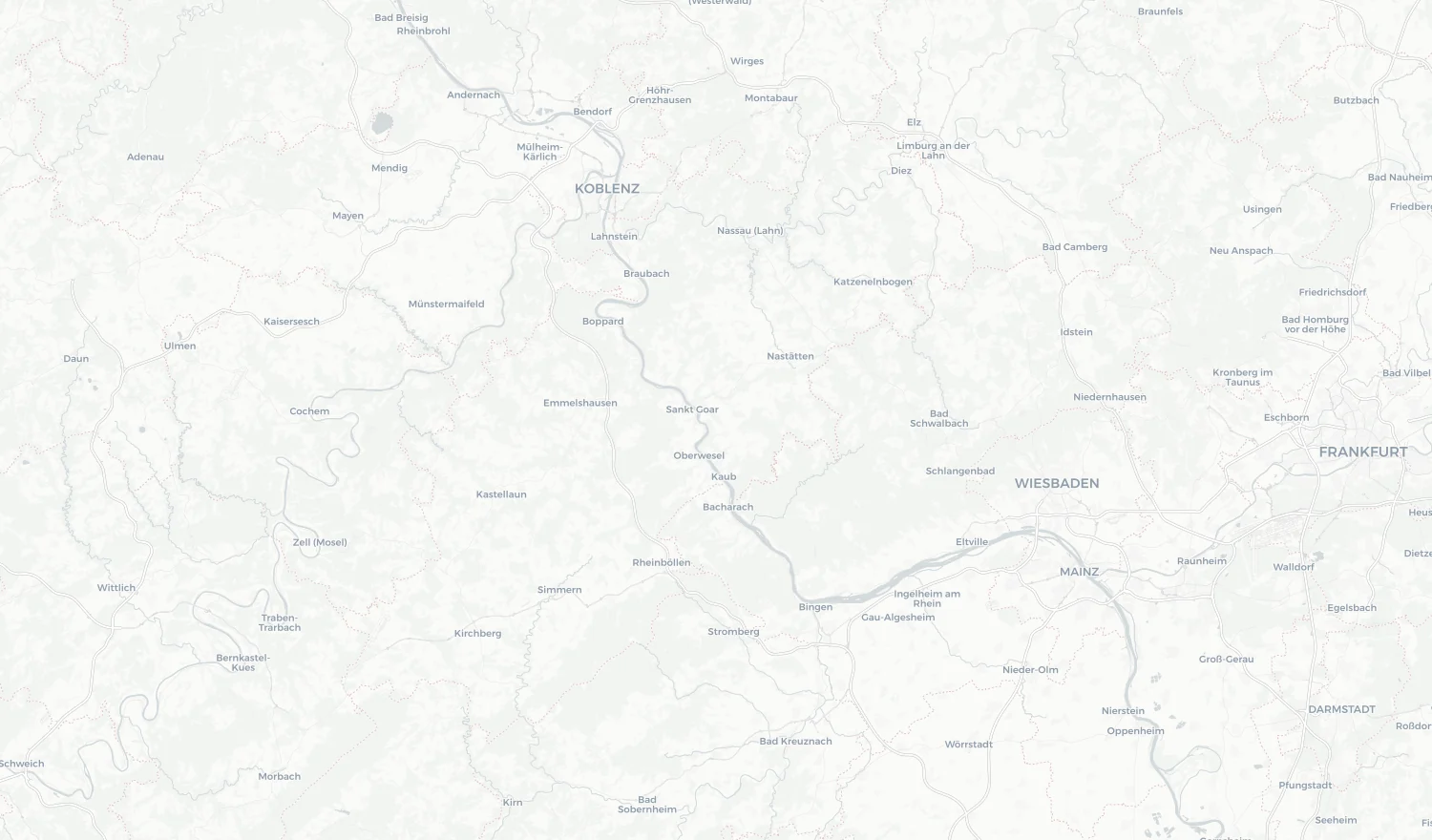 Fahrtroute von Gau-Algesheim nach Koblenz